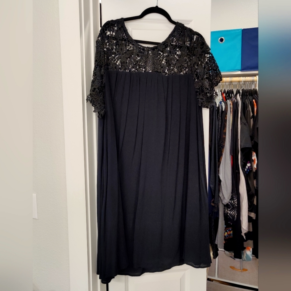 Black Lace Lane Bryant Dress